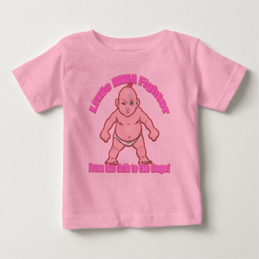 Little MMA Fighter Baby Shirt (Voorkant)