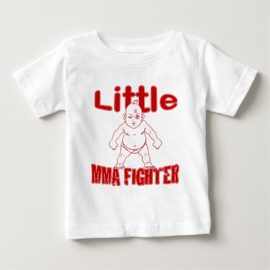 Little MMA Fighter Martial Arts Baby (Voorkant)
