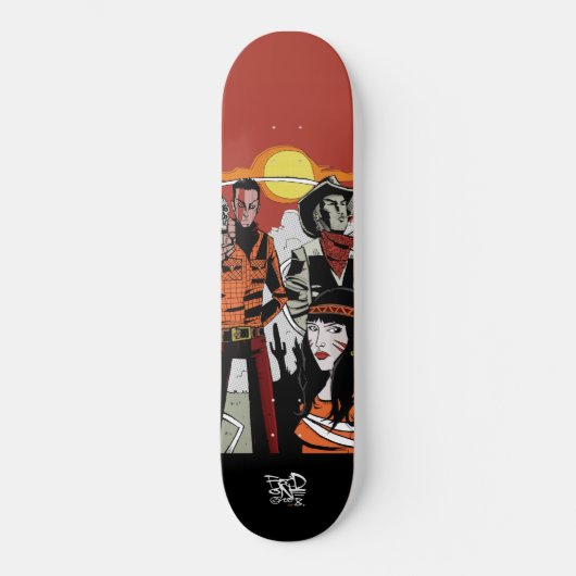 Little Mocassin Schaats Deck Skateboard (Voorkant)