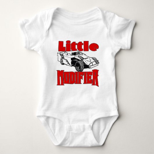 Little Modifier - Dirt Modified Racing Romper (Voorkant)