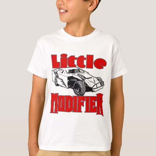 Little Modifier - Dirt Modified Racing T-shirt (Voorkant)