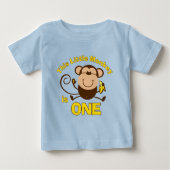 Little Monkey 1st Birthday Boy Custom (Voorkant)
