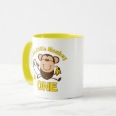 Little Monkey 1st Birthday Boy Mok (Voorkant links)