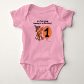 Little Monkey 1st Birthday Tshirts and Gifts (Voorkant)