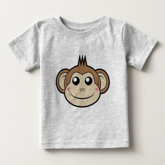 Little Monkey Baby T-shirt (Voorkant)