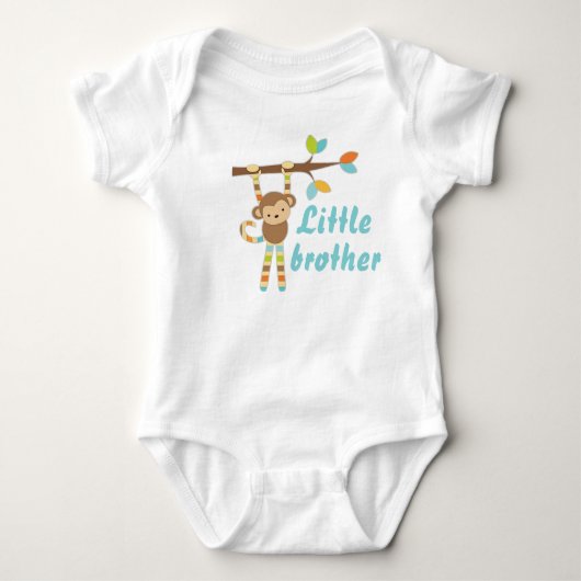 Little Monkey Boy baby T-shirt (Voorkant)
