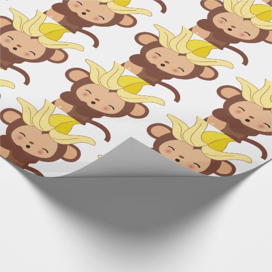 Little Monkey Collectie 108 Cadeaupapier (Hoek)