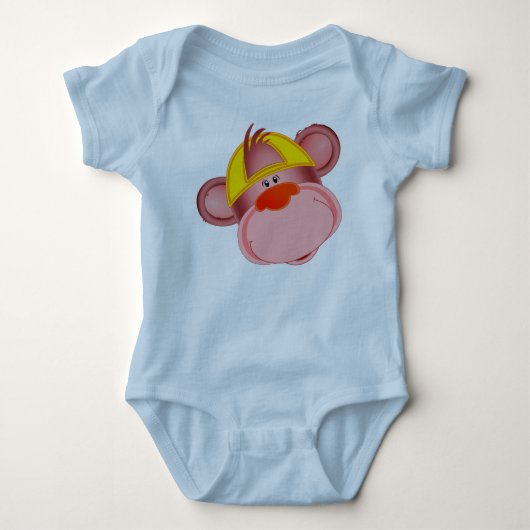 Little Monkey Creeper. Romper (Voorkant)