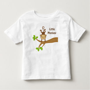 Little Monkey Custom Toddler Fine Jersey T-Shirt