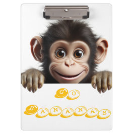 Little Monkey Go Bananas Klembord
