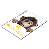 Little Monkey Go Bananas Notitieboek (Linkerzijde)