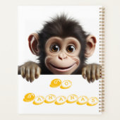 Little Monkey Go Bananas Planner (Achterkant)