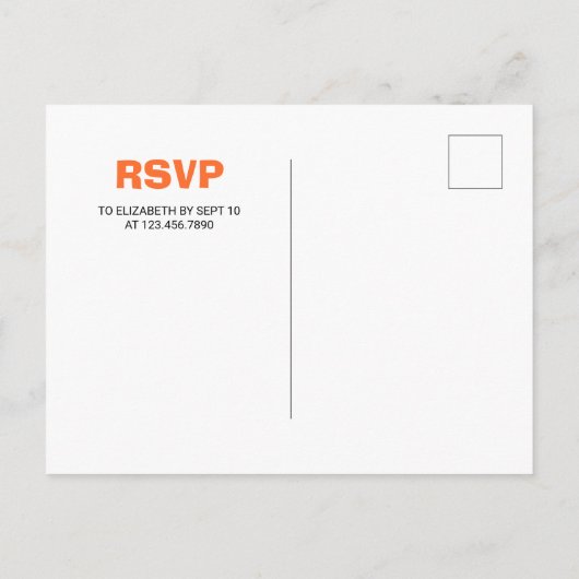 Little Monster 1e Verjaardagsfeestje Uitnodiging Briefkaart (Achterkant)