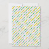 Little Monster 1st Birthday Kaart (Achterkant)