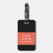 Little Monster () Bagagelabel (Achterkant verticaal)