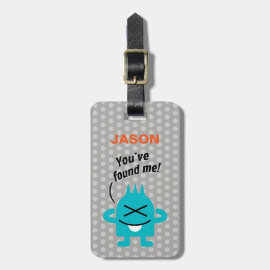 Little Monster () Bagagelabel (Voorkant verticaal)