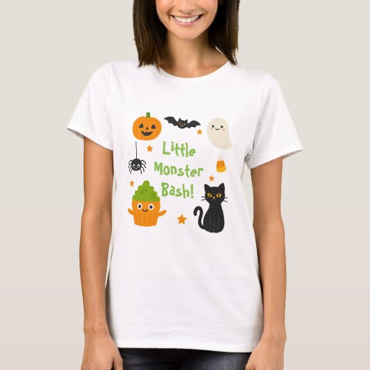 Little Monster Bash Halloween - Schattige Spooky - T-shirt (Voorkant)