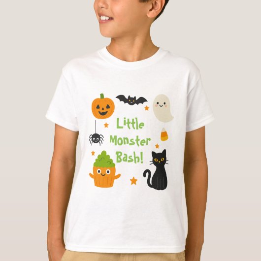 Little Monster Bash Halloween - Schattige Spooky - T-shirt (Voorkant)