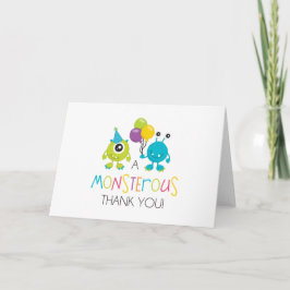 Little Monster Bedanktkaart Kaart