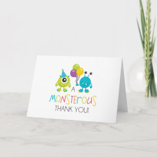 Little Monster Bedanktkaart Kaart