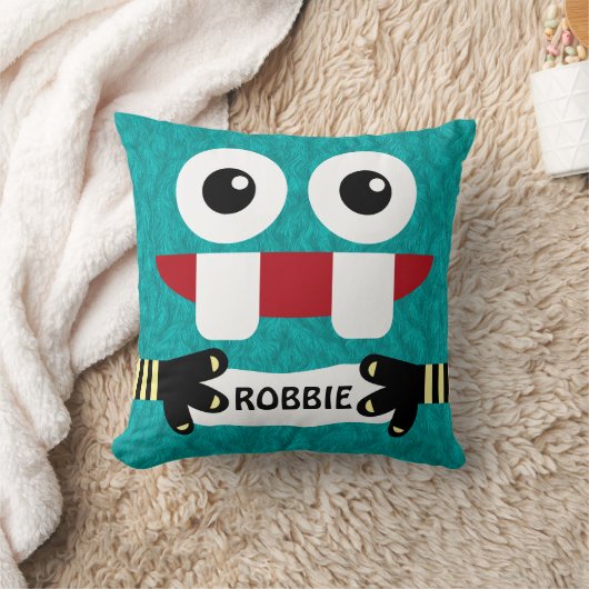 Little Monster Child's Personalized Kussen (Deken)