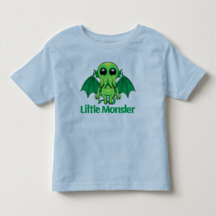 Little Monster Cthulhu Schattigee griezelige mythi Kinder Shirts