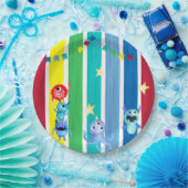 Little Monster Party Papieren Bordje (Feest)