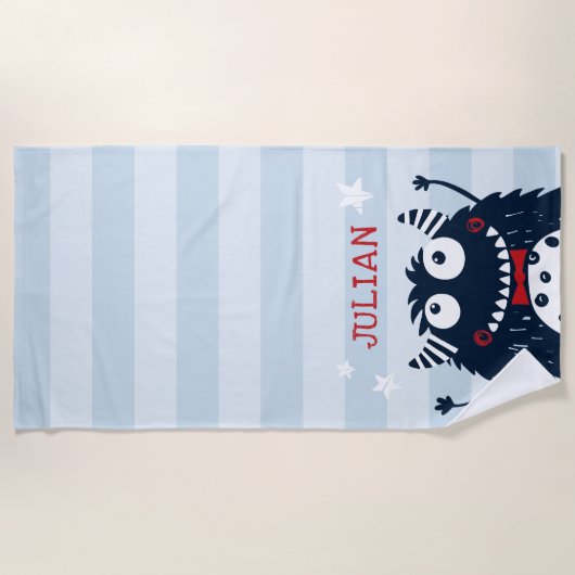 Little Monster persoonlijk Strandlaken (Voorkant)