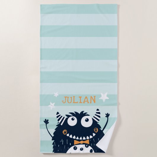 Little Monster persoonlijk Strandlaken (Voorkant)