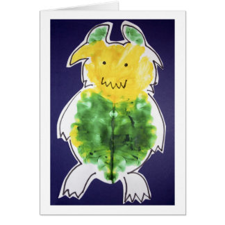 Little Monster - portret sjabloon design