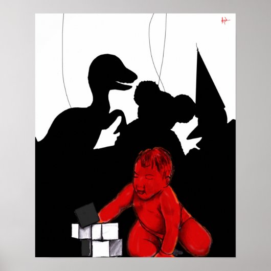 "Little Monster" Poster (Voorkant)