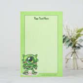 Little Monster Stationery Briefpapier (Staand voorkant)