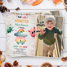 Little Monster Theme 1st Birthday Party Foto