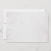 Little Monster Theme 1st Birthday Party Foto Kaart (Achterkant)