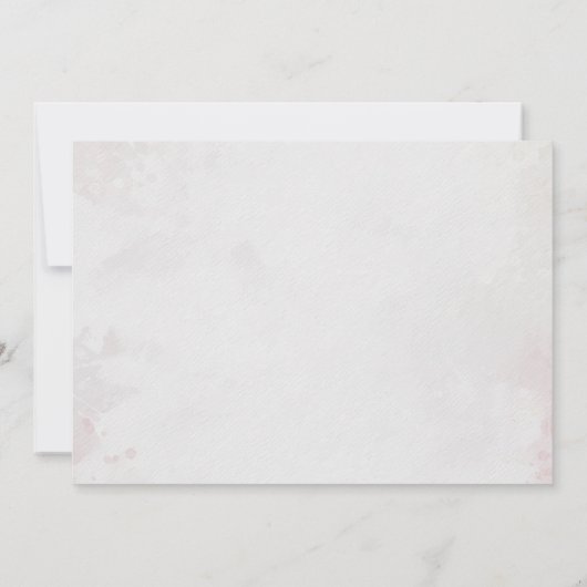 Little Monster Theme 1st Birthday Party Foto Kaart (Achterkant)