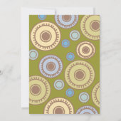 Little Monsters Christelijk Baby shower Invitation Kaart (Achterkant)