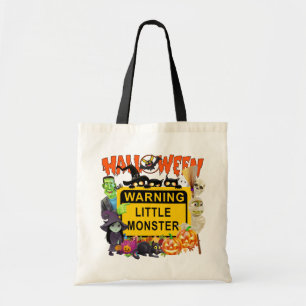 Little Monster's, Trick or treat Snoep Bag Tote Bag