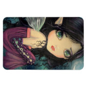 Little Moon Big-Eye Fairy Fantasy Art Magneet (Horizontaal)