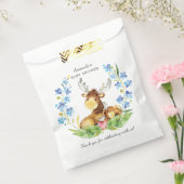 Little Moose Baby shower Favor Bags Bedankzakje (Gezegeld)