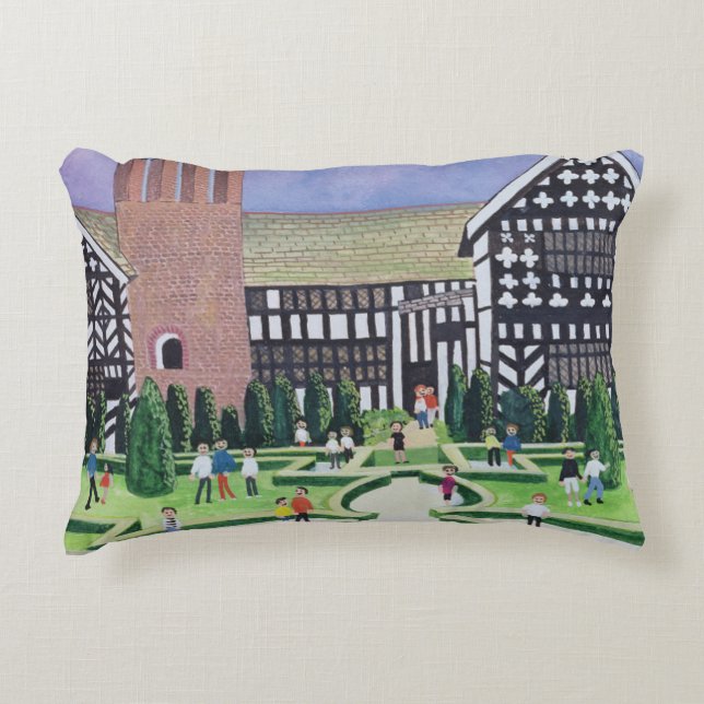 Little Moreton Hall 1995 Decoratief Kussen (Voorkant)