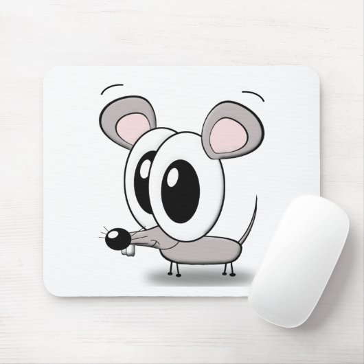 little mouse muismat (Met muis)