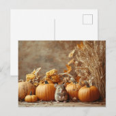 Little Mouse  Style Herfst Briefkaart (Voorkant / Achterkant)