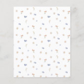 Little Mouse Wild One Flower Budget 1e verjaardag (Achterkant)