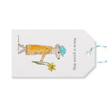 Little Mouse With Daffodil