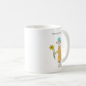 Little Mouse With Daffodil Koffiemok (Voorkant rechts)