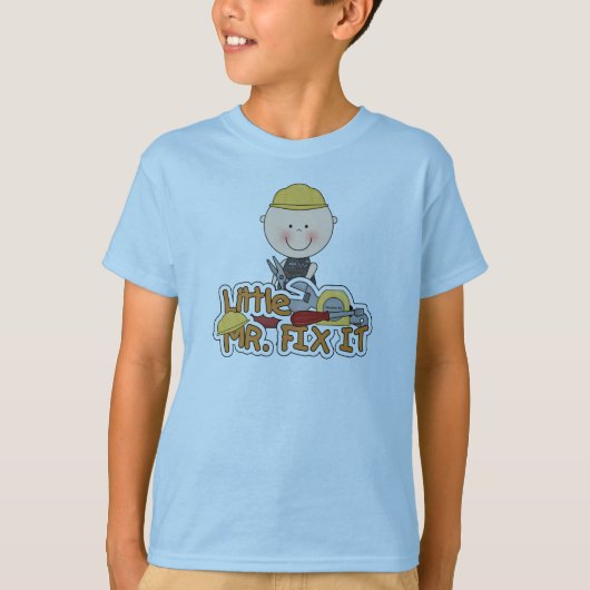 Little Mr Fix it - Pliers T-shirts and Gifts (Voorkant)