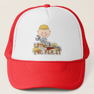Little Mr Fix it - Wfranse overhemden en cadeautje Trucker Pet