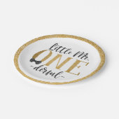 Little Mr One Derful 1st Birthday Papieren Bordje (Gekanteld)