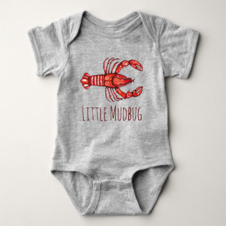 Little Mudbug Cajun Crawfish Romper