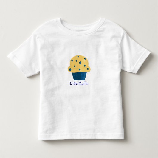Little Muffin Blueberry Muffin T-shirt (Voorkant)